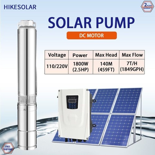 Pompa acqua solare ibrida - , 3"