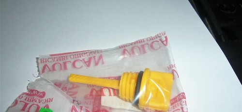 Tappo livello olio motore - tappo,