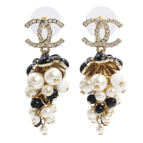 Orecchini chanel logo - orecchini,