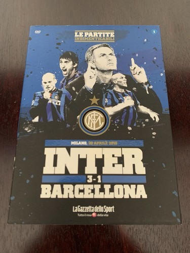 Dvd partita inter barcellona - partita,