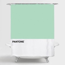 Tenda doccia Pantone - colore verde