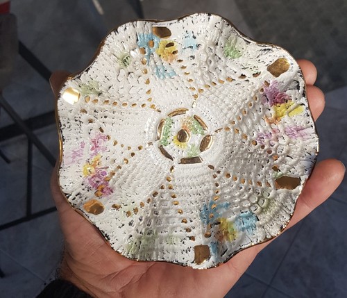 Ceramica sarda decorata oro - ceramica, in