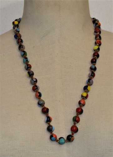 Vintage arte vetro blu nero - vintage,