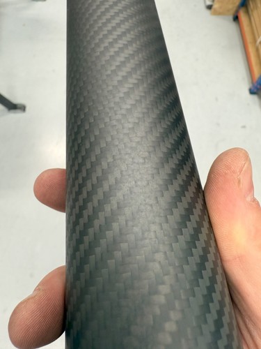 Tubo fibra carbonio - fibra, di