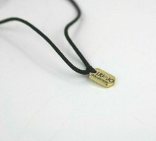 Collana Piccolo Ciondolo Liu Jo Collection con Brillantino Glitter Targhetta 