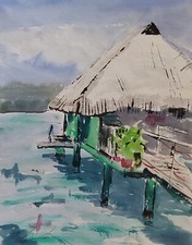 Quadro acquerello ORIGINALE