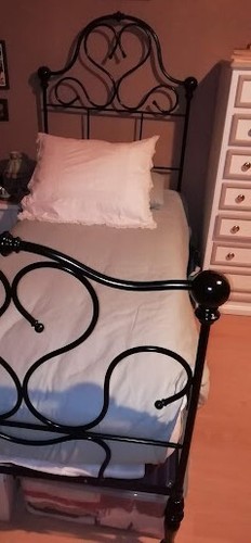 Letto ferro battuto - letto,