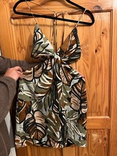 vestito, estivo, corto, sexy