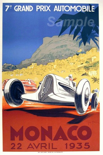 Stampa poster vintage 1935 - stampa,