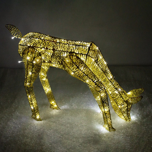 Renna natale luminosa - renna,