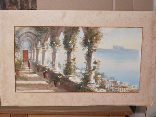 Acquerello firmato gianni - firmato, g.