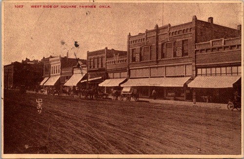 Cartolina pawnee oklahoma - cartolina, pawnee,