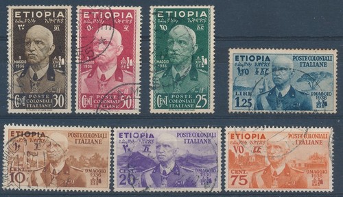 1938 colonie etiopia vittorio - ,
