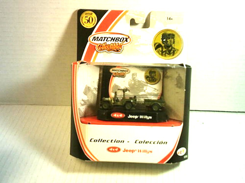 Matchbox collectibles 4x4 jeep - matchbox,