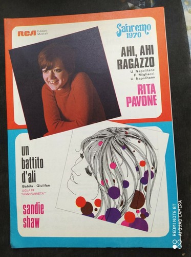 Rita pavone ahi ragazzo - pavone,
