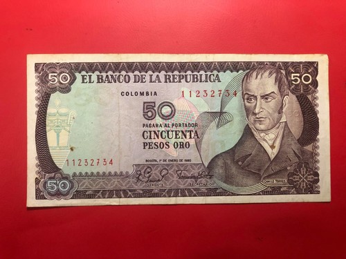 America colombia 50 pesos - america,