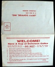 Cartolina Jiffy Coffee Co