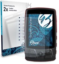 Bruni 2x Proteggi Schermo per TwoNav Aventura Motor Pellicola Protettiva