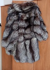 pelliccia volpe argentata