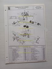 Weber carburatore 32 DATRA 202