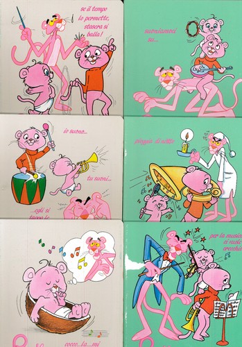 Quaderni pantera rosa anni - pantera,