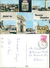 NOVENTA VICENTINA RAPPRESENTATE DA ALCUNE VEDUTINE ,BELLA ANNI 60-63284
