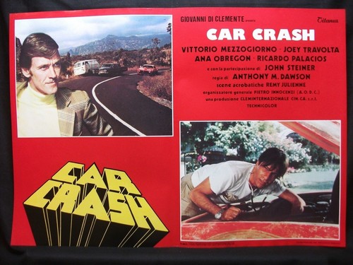 Fotobusta cinema car crash - -,