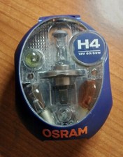 OSRAM Originale H4 Ricambio Lampadina Kit 12V 60/55W E Fusibili 15A 20A 30A 