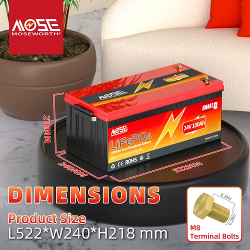 Batteria litio 24v 100ah - batteria,