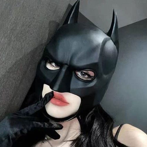 Cosplay batman maschera testa - cosplay,
