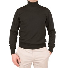 SPORTING MARE DOLCEVITA UOMO IN 100% LANA MERINO NERO FINEZZA 12