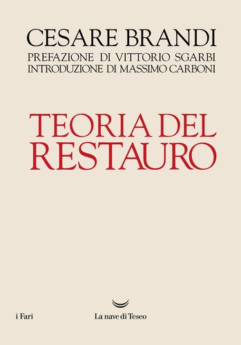 Teoria del restauro cesare - restauro,
