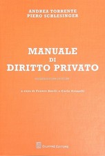 MANUALE DI DIRITTO PRIVATO
