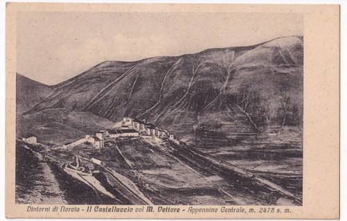 P04405 cartolina norcia il - cartolina,
