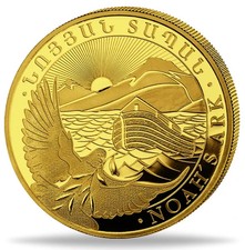 Moneta oro 1 g grammo Arca di