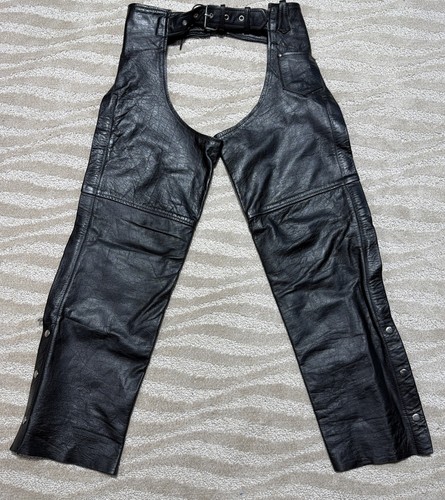 Hot leather unisex chaps - hot,
