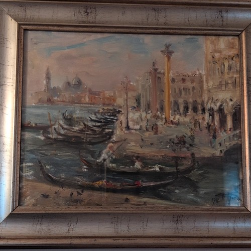 Dipinto olio tela marina - olio,