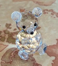 SWAROVSKI 010009 - Orsetto Seduto Grande / Bear Large - cm 7 - Vintage