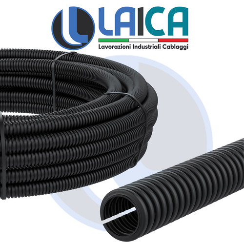 Tubo corrugato aperto 13mm - tubo, Ø