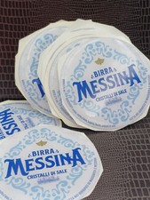 BIRRA MESSINA CRISTALLI ... ADESIVO GOMMATO MEDAGLIONE PER FRONTALE DISTILLATORI