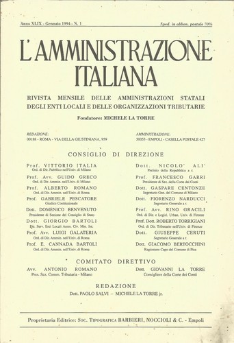 Amministrazione italiana - l’amministrazione,