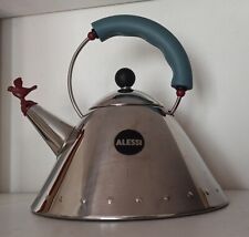 BOLLITORE  ALESSI- INOX 18/10 MADE IN ITALY  - CON FISCHIETTO UCCELLINO