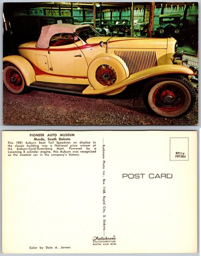 Cartolina pioneer auto museum - pioneer,
