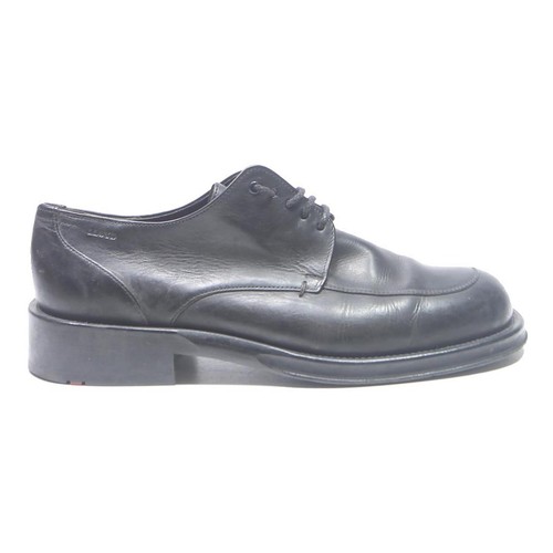 Scarpe derby pelle nera - in,
