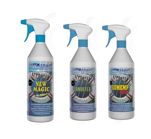 Kit pulizia gommone - pulizia,