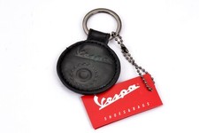 Portachiavi Open originale Piaggio nero in pelle