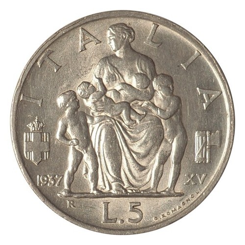 Lire 1937 qfdc vittorio - 1937,