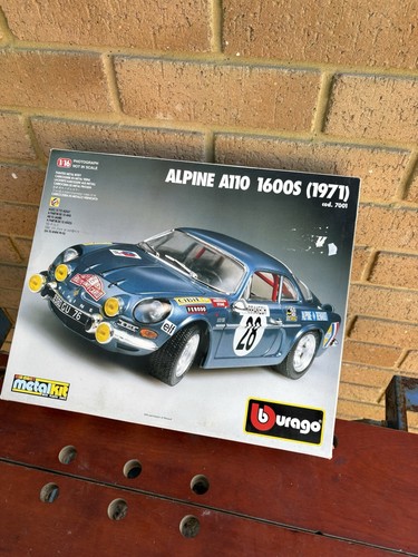 Kit burago alpine - burago, 1/16
