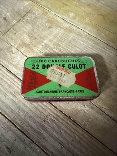 Scatola latta munizioni - scatola,