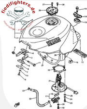 Guarnizione Serbatoio Pompa